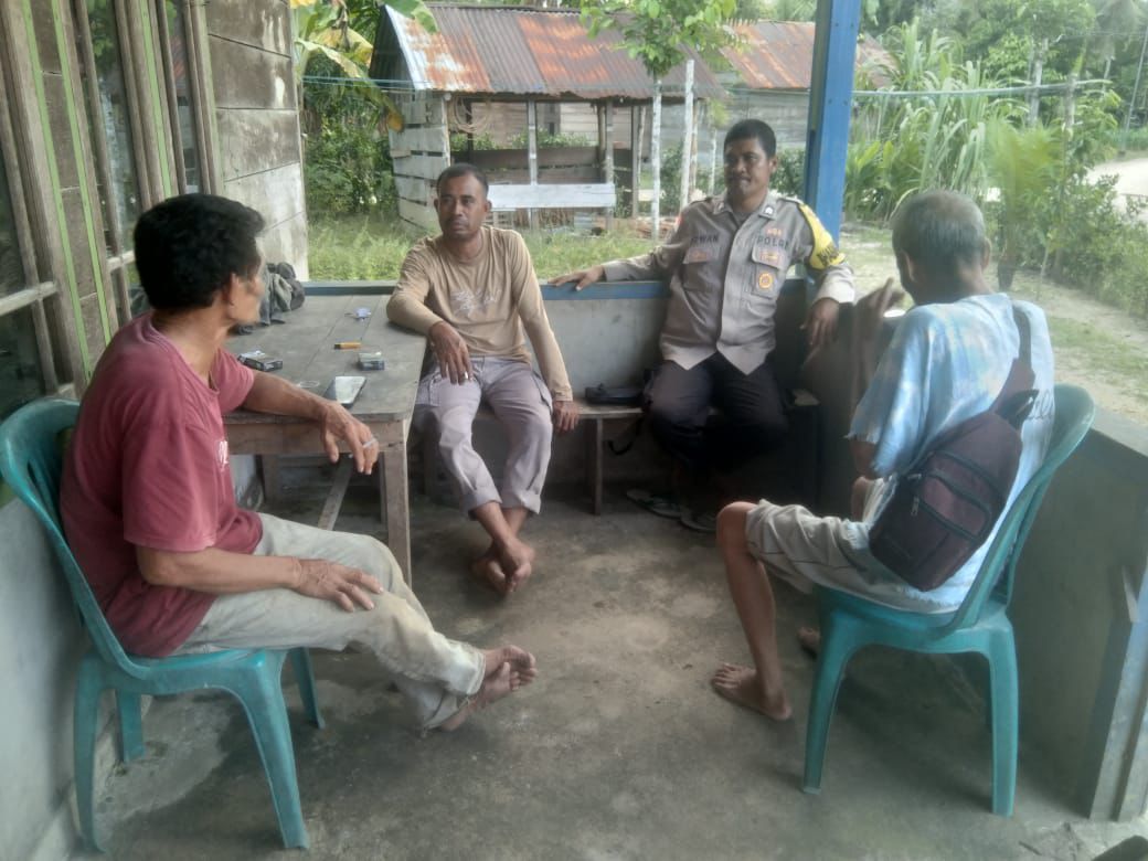Bhabinkamtibmas Desa Sigapokna Aktif Melakukan Sosialisasi dan Penyuluhan kepada Masyarakat