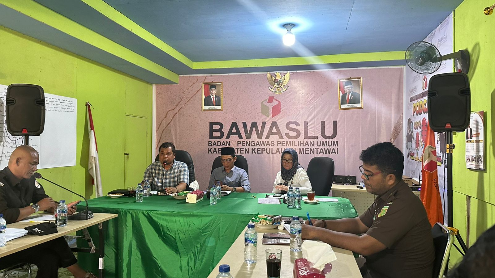 Kasat Reskrim Hadiri Rapat Koordinasi Sentra Penegakan Hukum Terpadu di Kabupaten Kepulauan Mentawai