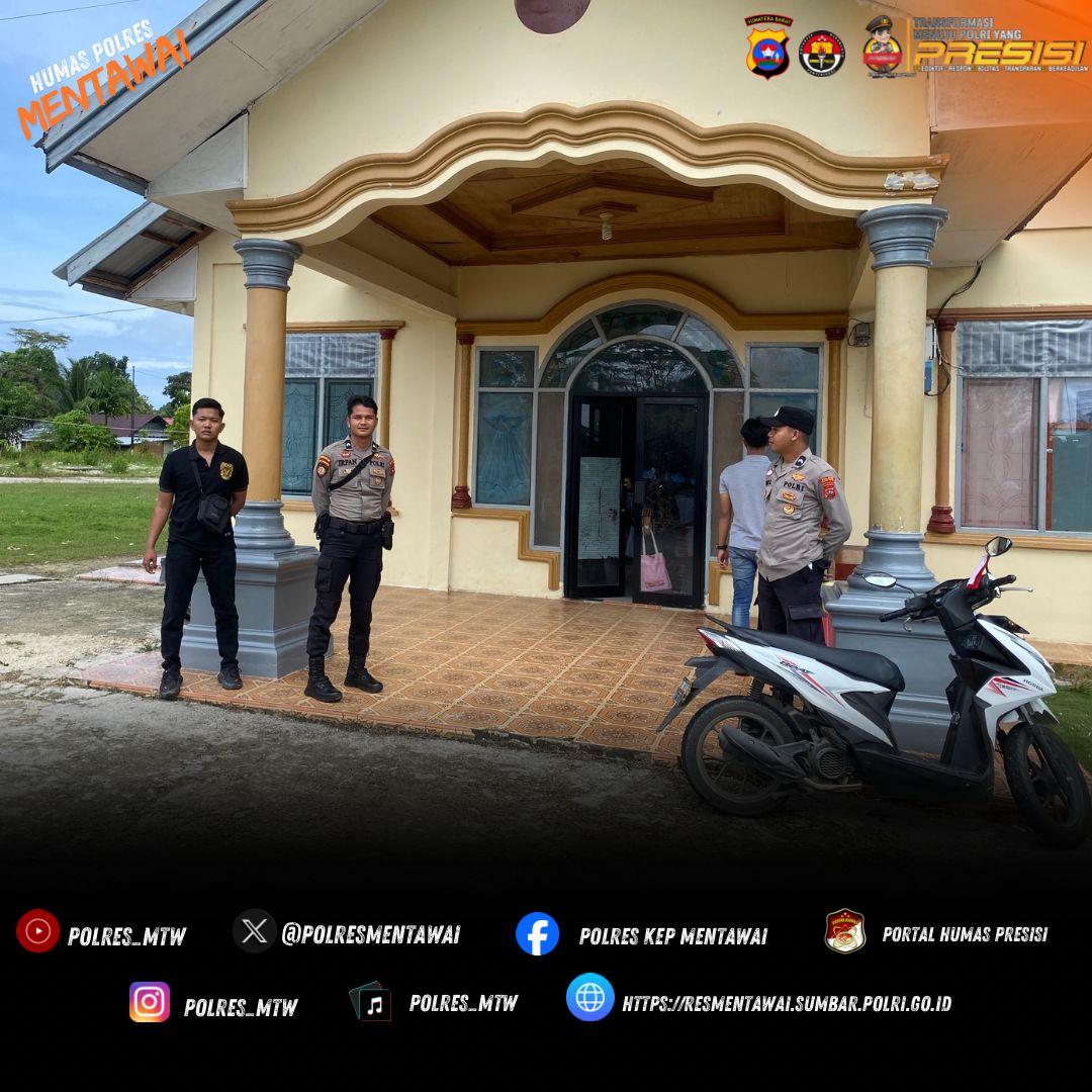 Polres Kep Mentawai Laksanakan Patroli Presisi Untuk Kedamaian dan Keamanan Warga