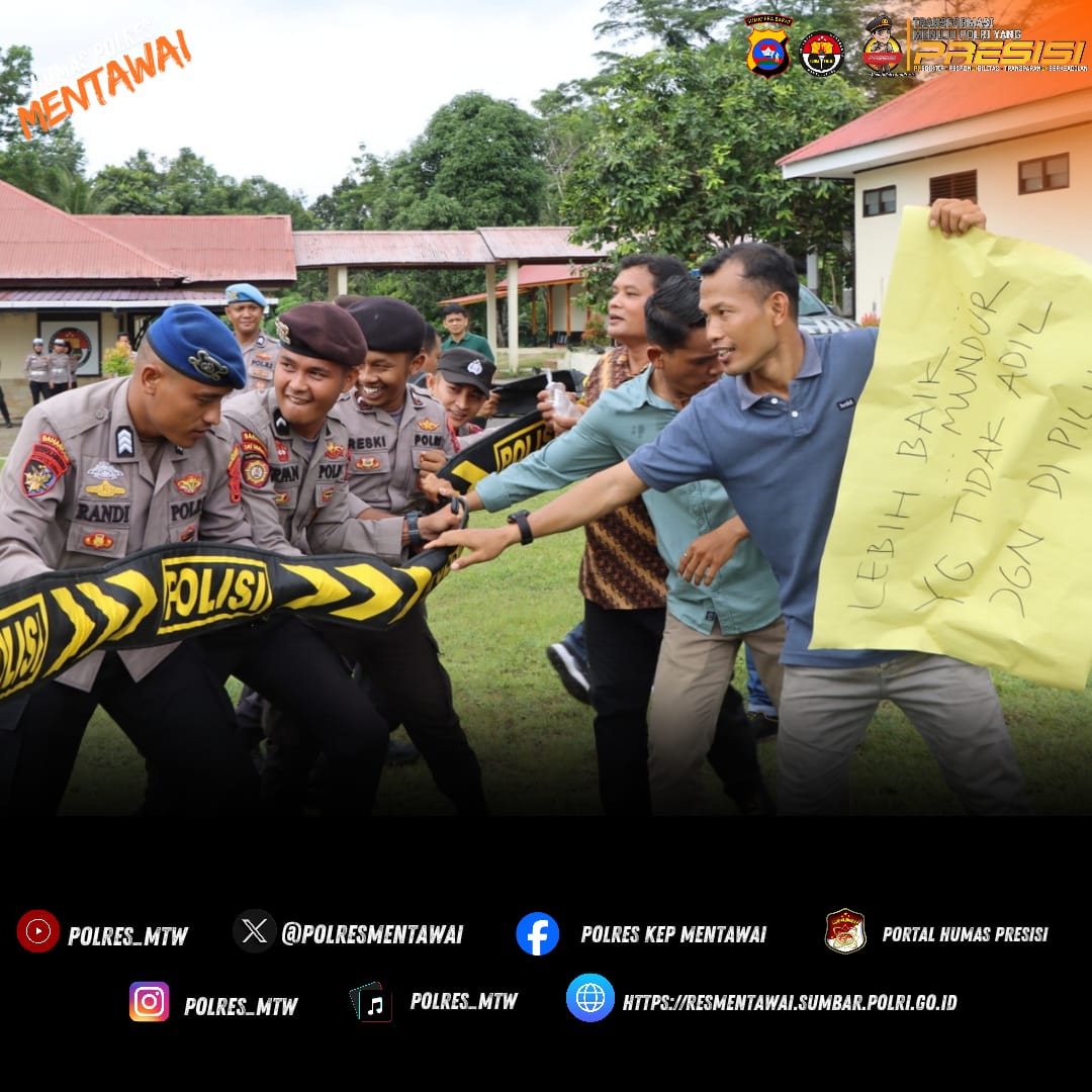 Polres Kepulauan Mentawai Siap Amankan Pilkada 2024 dengan Simulasi Sispam Kota dan Pengamanan Mako
