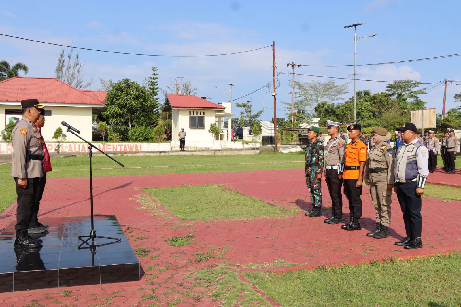 Amankan Mudik Lebaran 2026, Polres Kepulauan Mentawai Gelar Pasukan Operasi Ketupat: Tekankan Sinergisitas dan Kewaspadaan Cuaca