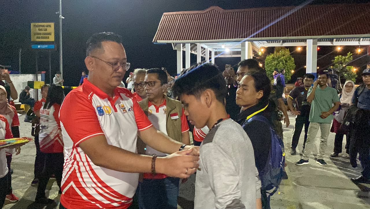 Ratusan Kontingen Porprov XVI Tiba di Mentawai, Plt. Kapolres: Polri Siap Kawal Rangkaian Kegiatan