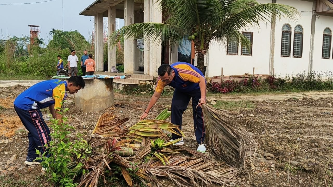 Green Policing, Polres Kepulauan Mentawai Perkuat Kepedulian terhadap Kelestarian Lingkungan di Gereja KBI Grecia